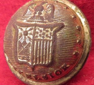 New York State Seal Button
