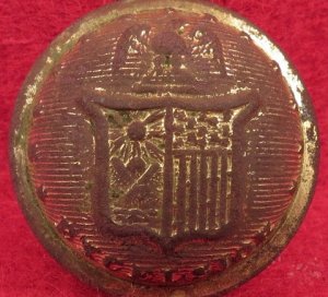 New York State Seal Coat Button