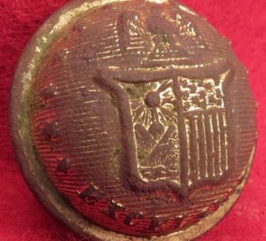 New York State Seal Coat Button