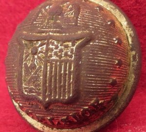 New York State Seal Coat Button