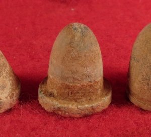 .58 Caliber Three-Piece Shaler Bullet - Short Round Nose Type