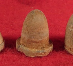 .58 Caliber Three-Piece Shaler Bullet - Short Round Nose Type