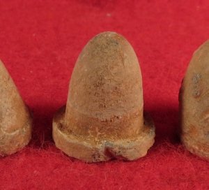 .58 Caliber Three-Piece Shaler Bullet - Short Round Nose Type