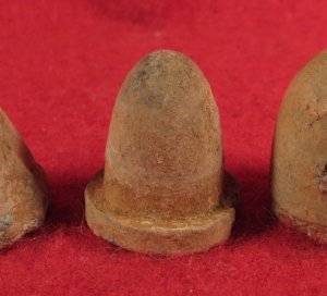 .58 Caliber Three-Piece Shaler Bullet - Short Round Nose Type