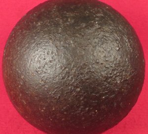 12 Pounder Solid Shot Cannonball