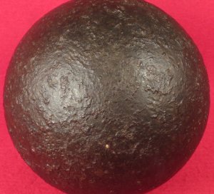 12 Pounder Solid Shot Cannonball
