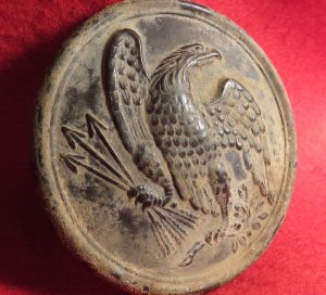 Eagle Plate - Manufacturer Marked "J. I. PITTMAN" 