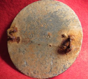 Eagle Plate - Manufacturer Marked "J. I. PITTMAN" 