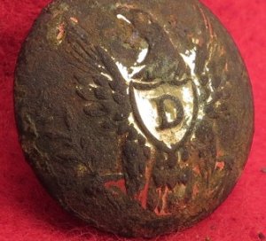 US Dragoon Coat Button