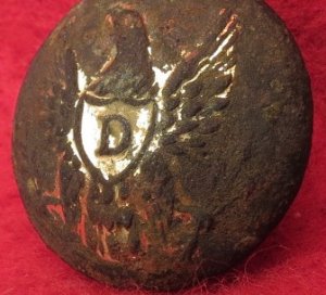 US Dragoon Coat Button