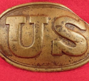 US Belt Buckle Marked "W. H. SMITH BROOKLYN"