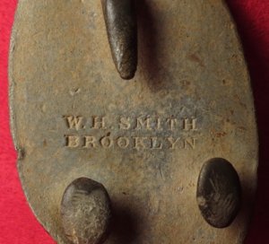 US Belt Buckle Marked "W. H. SMITH BROOKLYN"