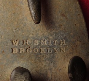 US Belt Buckle Marked "W. H. SMITH BROOKLYN"