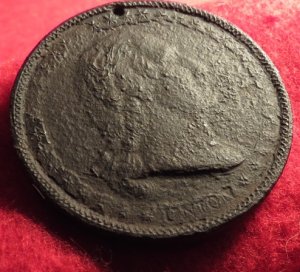 Rare ID Tag - Hale Rocket Battalion Member – NY Artillery