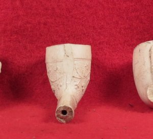 Seven Clay Pipe Bowls 