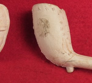 Seven Clay Pipe Bowls 