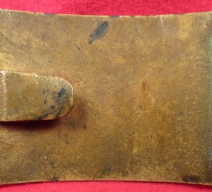 Federal Sword Waist Belt Buckle - Bench Numbered "896"