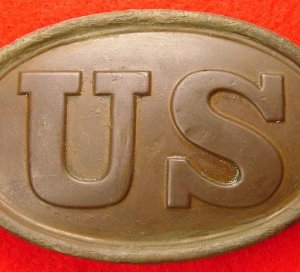 US Cartridge Box Plate - Marked "E. GAYLORD" 
