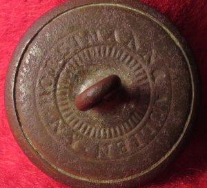 South Carolina State Seal Coat Button