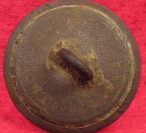 Confederate Infantry Coat Button - "Script I"