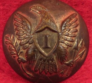 US Infantry Coat Button