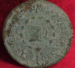 1863 Gustavus Lindenmueller Token 