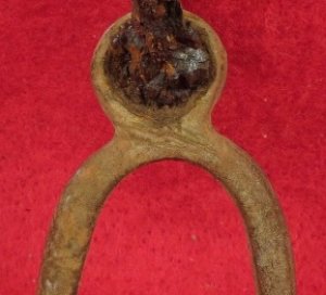 Confederate Scabbard Mount with Ring