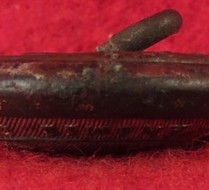 South Carolina State Seal Coat Button - Silvered