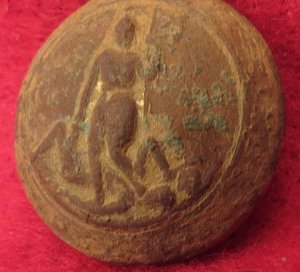 Virginia State Seal Button
