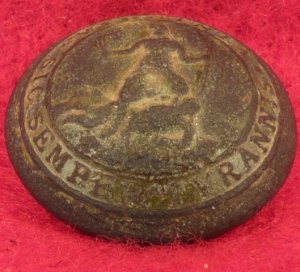 Pre-Civil War Virginia Militia Coat Button - "Soup Bowl"