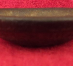 Pre-Civil War Virginia Militia Coat Button - "Soup Bowl"