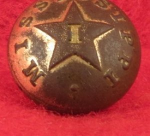 Mississippi Infantry Cuff Button