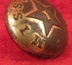Mississippi Infantry Cuff Button