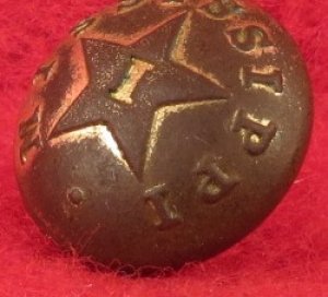 Mississippi Infantry Cuff Button