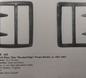 Confederate Frame Buckle 