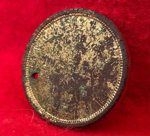 War of 1861 Identification Disk - Cornelius W Chamberlin Co B NH 10th Inf.