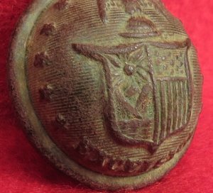 New York State Seal Coat Button
