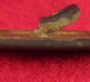 Pre-Civil War Flat Button - Cedar Creek