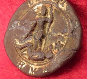 Hampton Military Academy Cadet Button