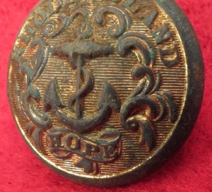 Rhode Island State Seal Coat Button