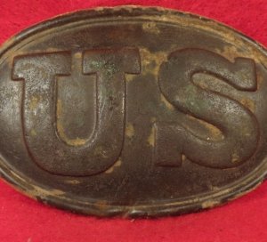 US Belt Buckle Marked "W. H. SMITH BROOKLYN"