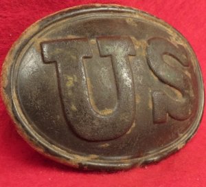 US Belt Buckle Marked "W. H. SMITH BROOKLYN"