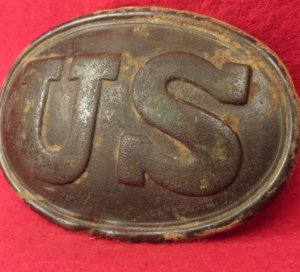 US Belt Buckle Marked "W. H. SMITH BROOKLYN"