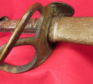 US MODEL 1860 LIGHT CAVALRY SABER DATED 1860