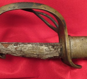 US MODEL 1860 LIGHT CAVALRY SABER DATED 1860