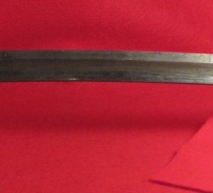 US MODEL 1860 LIGHT CAVALRY SABER DATED 1860