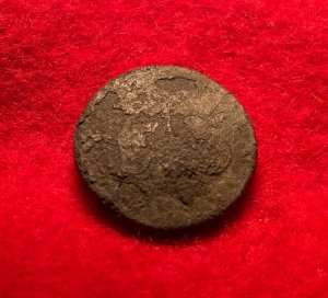 Pre-Civil War Army, General Service Button 1808-1830 - "US"