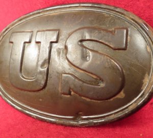 US Cartridge Box Plate - Marked W. H. Wilkinson & T. J. Shepard