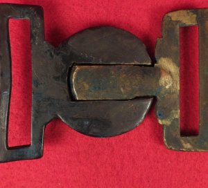 British Rifle Corps Two-Piece Belt Plate