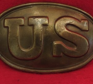 US Belt Buckle Marked "W. H. SMITH BROOKLYN"